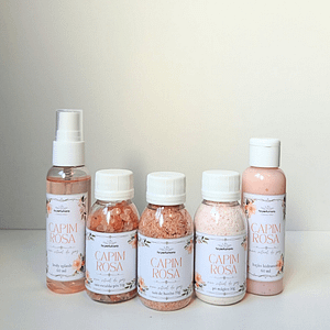 Kit corpo Capim Rosa