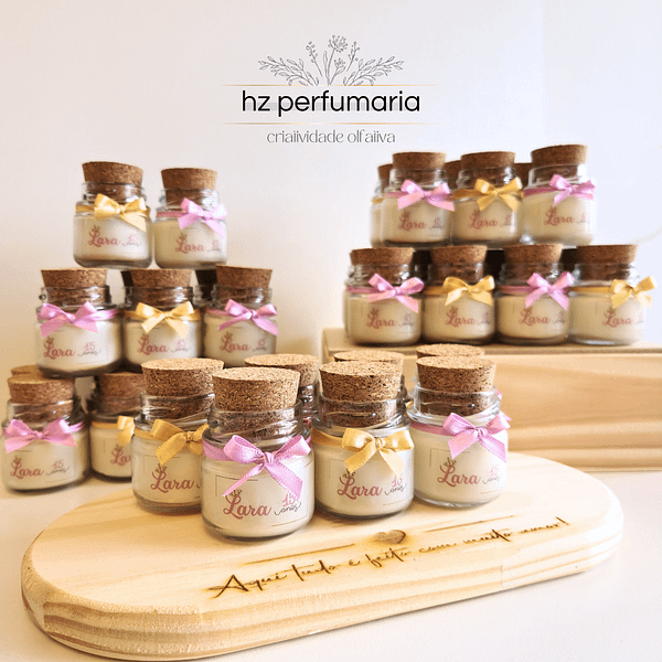 50 mini velas lembrancinha